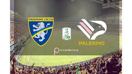 Frosinone-Palermo, la cronaca LIVE