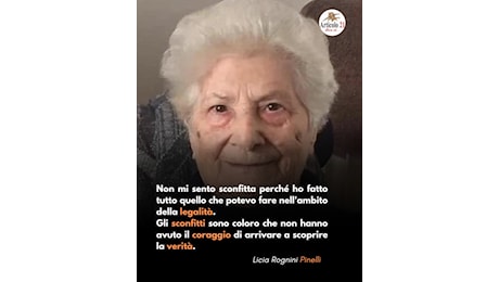 Licia Pinelli e gli sconfitti