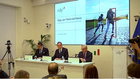 “Oggi, per l’Italia del futuro”, CDP lancia il nuovo Piano strategico