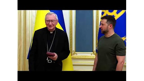 Parolin incontra Zelensky. La gratitudine del presidente ucraino