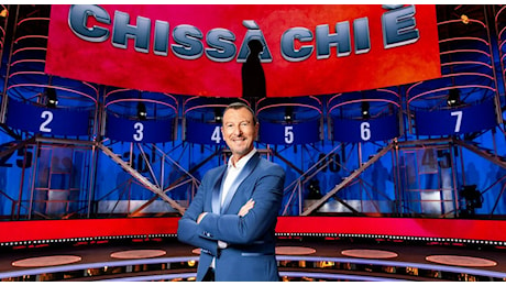 Ascolti deludenti, il game show di Amadeus Chissà chi è verso la chiusura