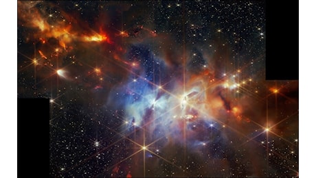 Un segreto delle stelle in formazione svelato dal telescopio Webb