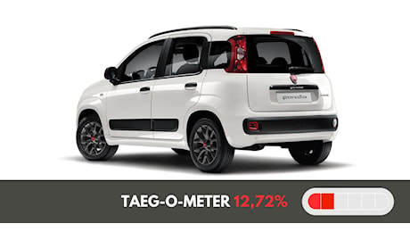 Cambia l'anno e cambia anche la promozione per Fiat Panda