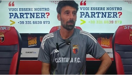 Casertana ko, il tecnico Iori: Io in bilico? La società prenderà le sue decisioni