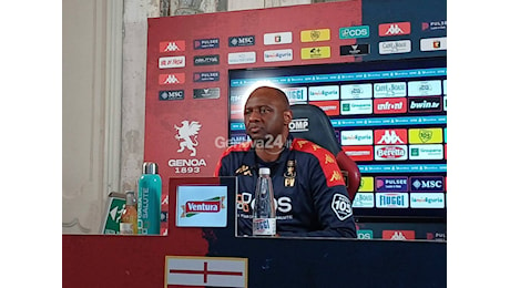 Genoa alla prova Milan, Vieira e il mantra “confiance”: “Proviamo a giocare, non difendiamoci per 95 minuti”