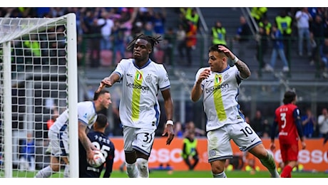 Serie A, l’Inter supera il Cagliari 3-1 prima del Bayern: momentaneo +6 sul Napoli