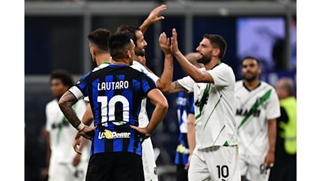Sassuolo in Serie A, l’Inter si complimenta: «Bentornati! Vi aspettiamo»
