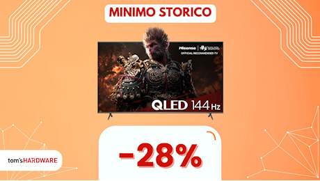 Smart TV Hisense QLED da 65: IMPERDIBILE, risparmi il 28%!