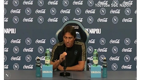 Conte: Juve? Non dobbiamo essere provinciali