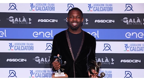 Social / Thuram premiato al Gran Galà del Calcio: le immagini della serata