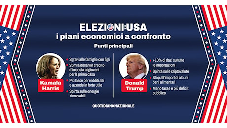 Cosa vogliono fare Trump e Harris in economia: differenze in breve. Le ricadute per Ue (e Italia)