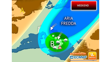 Meteo Weekend: Irruzione Artica! Vento gelido e Maltempo, Antonio Sanò spiega cosa accadrà Sabato e Domenica