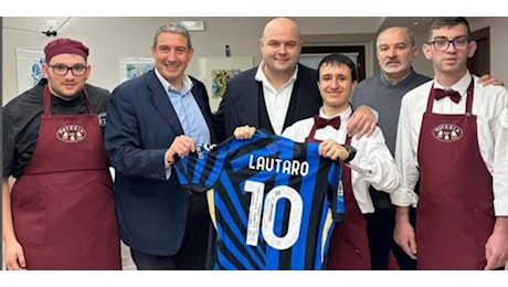 Lautaro cuore d'oro: un gran gol per i ragazzi disabili di Corbetta