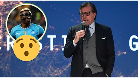 Giuntoli: “Napoli favorito per lo Scudetto”, poi l’incredibile rivelazione su Osimhen. Il retroscena