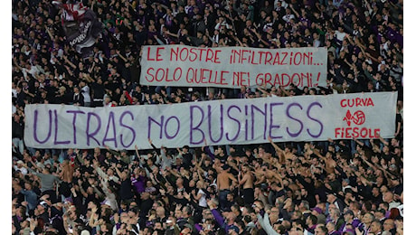 Fiorentina, la Fiesole attacca la curva del Milan: Le nostre uniche infiltrazioni quelle dei gradoni