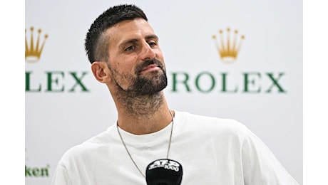 Djokovic torna a Shanghai: Il mio amore per tennis non svanirà mai