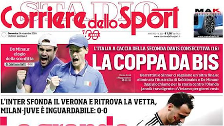 Cds: Milan-Juve la grande bruttezza. Conte, esame Ranieri