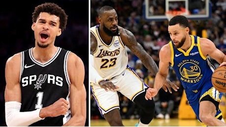 Nba Christmas Day, i risultati: Wembanyama non basta a San Antonio, Doncic ko, LeBron vs Curry show