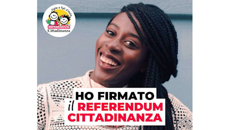 Referendum sulla cittadinanza, intervista a Benedicta Djumpah