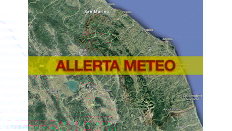Allerta Meteo Marche: domani temporali forti, rischio grandine