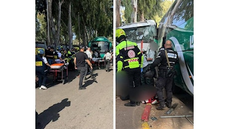 Tel Aviv, camion contro fermata bus: 40 feriti. Polizia: E' attentato