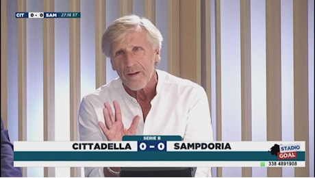 Sampdoria, lo sfogo in diretta di Nicolini: Scelta illogica di Sottil a Cittadella