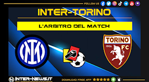 Inter-Torino, Ferrieri Caputi l’arbitro per la 34ª giornata di Serie A: le designazioni