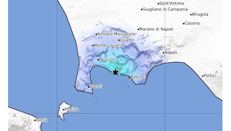 Terremoto avvertito a Pozzuoli, sisma scuote i Campi Flegrei | DATI e MAPPE