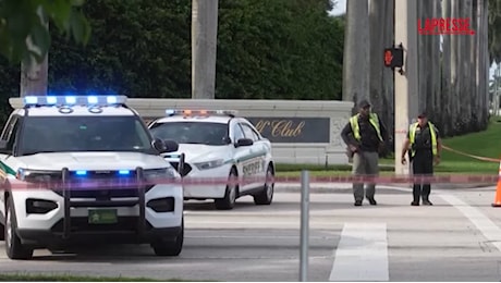 VIDEO Usa, polizia presidia il Trump International Golf Club dopo gli spari