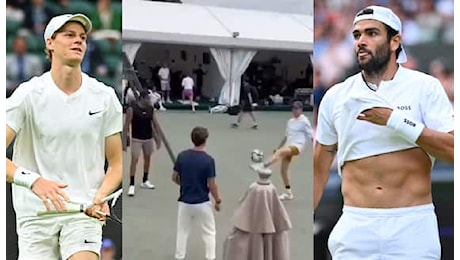 Sinner Berrettini a Wimbledon 2024, le news alla vigilia del 2° turno. Video
