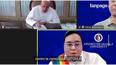 L'appello dello studente in diretta al Papa: Smetta con offese a comunità LGBTQ+, causano dolore