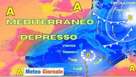 Meteo perturbato per Centrosud e Isole. Ecco da quando di più