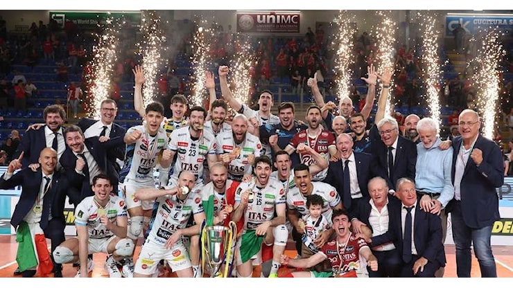 Itas Trentino, un altro capolavoro: vince contro Civitanova e conquista il suo sesto scudetto - l'Adige Itas Trentino, un altro capolavoro: vince contro Civitanova e conquista il suo sesto scudetto - l'Adige