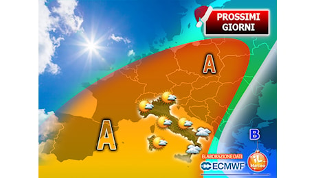 Meteo Prossimi Giorni: Anticiclone sempre più forte, vediamo se e quanto durerà