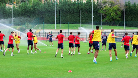 Genoa, ripresi gli allenamenti. Gilardino ha salutato la squadra