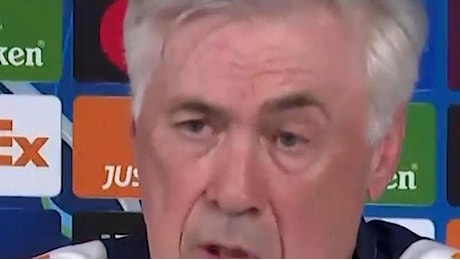 Champions, Ancelotti vuole la rimonta e cita Alcaraz: Ci servono testa, cuore e co....oni