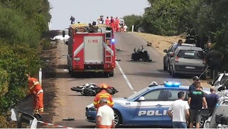 Oristano, auto travolge un gruppo di motociclisti: muoiono tre amici tra i 27 e i 30 anni