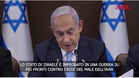 Netanyahu all'Iran: «A chi ci attacca chiederemo un prezzo alto»