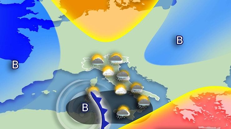 Previsioni meteo, ancora piogge forti e temporali, poi arriva un ciclone mediterraneo - la Repubblica