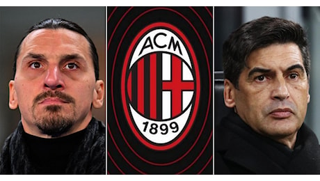 Calcio, Ibrahimovic: L’esonero di Fonseca dalla panchina del Milan per mancanza di continuità