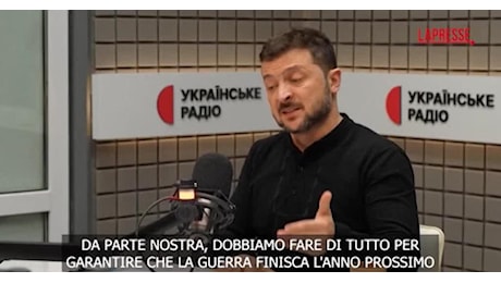 Ucraina, Zelensky: ''Usa non possono obbligarci a negoziare, guerra finirà nel 2025 solo alle nostre condizioni, Musk: Che senso dell'umorismo - VIDEO