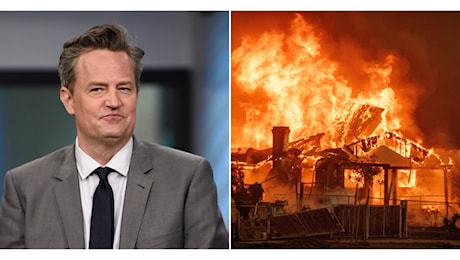 La casa dove è morto Matthew Perry minacciata dall'incendio di Los Angeles: era stata venduta per 8.5 milioni di dollari