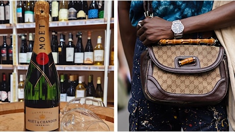 Moët & Chandon e Gucci. Istantanea della grande crisi del lusso Made in France