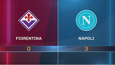 Fiorentina-Napoli 0-3: gli highlights - Highlights Serie A 2024-2025 Video