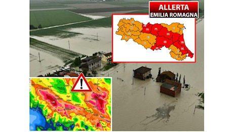 Allerta Rossa in Emilia Romagna: l'avviso meteo per Sabato 19 Ottobre