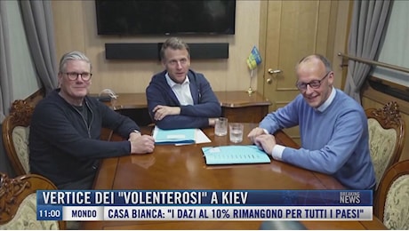 Breaking News delle 11.00 | Vertice dei volenterosi a Kiev