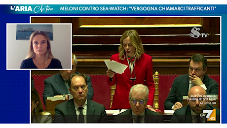 Linardi (Sea Watch) replica alle accuse di Meloni: “Non siamo noi a definire criminale la Guardia Costiera libica, ci sono sanzioni Onu”. Su La7