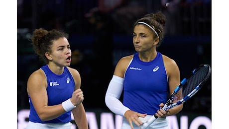 Quando gioca l’Italia in finale della Billie Jean King Cup con Paolini e Errani: orario e dove vederla