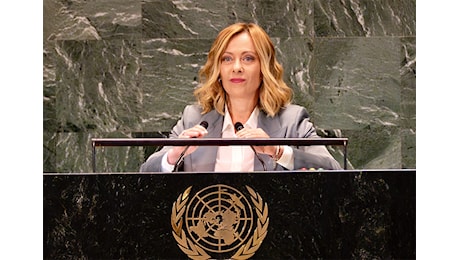 UNGA, l'intervento del Presidente Meloni al Vertice del Futuro