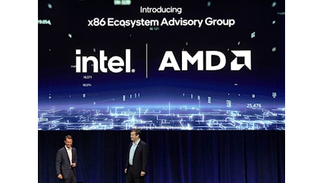 Intel e AMD insieme per il futuro di x86, cioè contro il sopravanzare di Arm